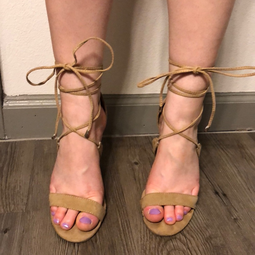 Charlotte Russe strappy heel